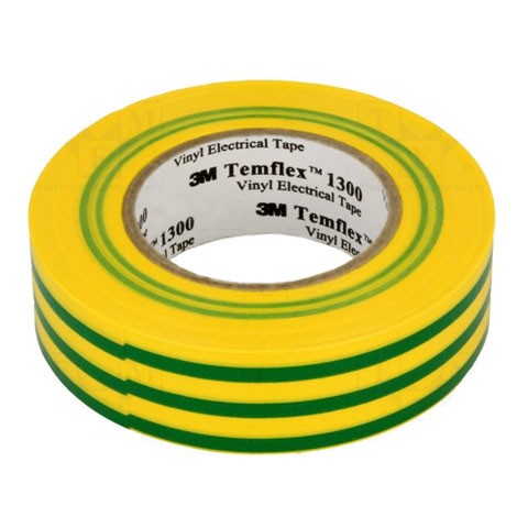 Insulating tape YELLOW-GREEN