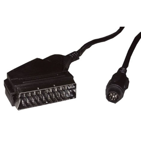Kabel SCART na mini DIN8pin