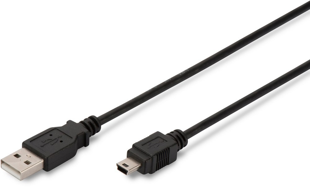 Kabel USB A na mini B 2 m