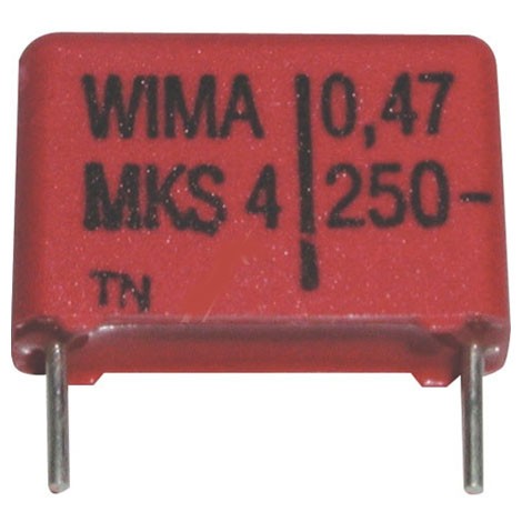 Kondenzator 0.47 uF 250 V