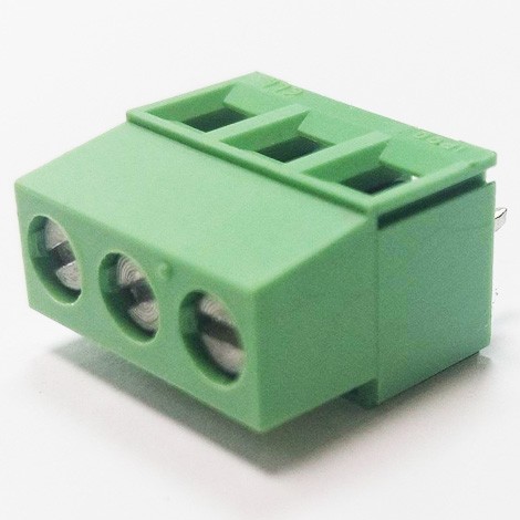 Redna stezaljka 3 pin zelena 250V