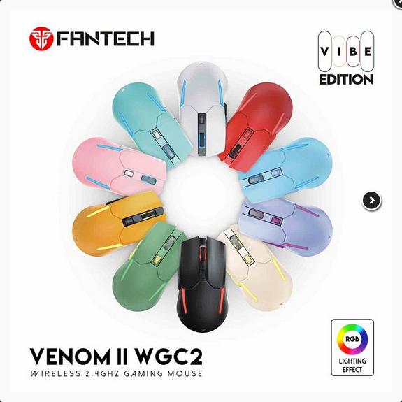 MIŠ BEŽIČNI GAMING VENOM II WGC2 MINT