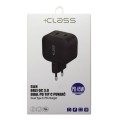PUNJAČ USB-C 45W  DUAL QC 3.0