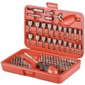 Bits-set 113 parts - S2 tool steel, screwdrivers