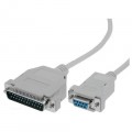 Kabel D-Sub 25 na 9 pinski 1.8 m