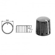 Potentiometer knob 15.5-6 mm