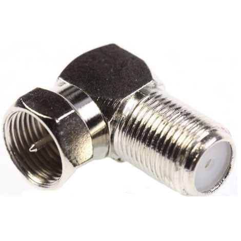 Adapter F male to F female  9 degree