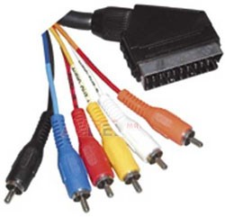Cable SCART on CINCH6m