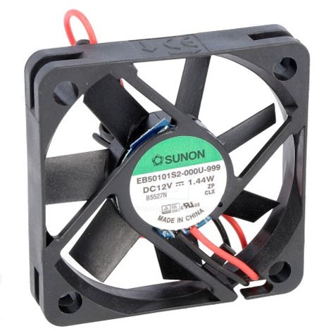 Cooling fan 12 V 50x50x10 mm