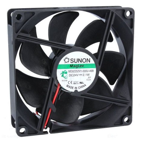 Cooling fan 24 V 92x92x25 mm