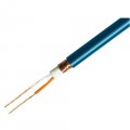 Microphone cable 2x0.25 BLUE