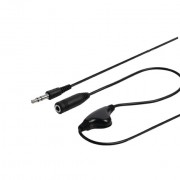Cable 3.5mm extension & volume