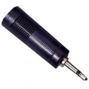 Adapter 3.5mm male to 6.3mm female mono