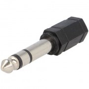 Adapter 6.3mm male to 3.5mm female stereo