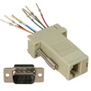 Adapter 9PIN male to RJ45 female