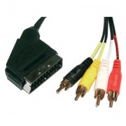 Cable SCART - CINCH4m 1.5 m