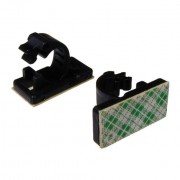 Cable clamp 9 mm black