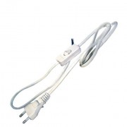 Cable network with switch, white                       