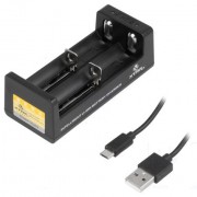 Charger for 2x18650 0.5 A batteries