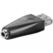Adapter 3.5mm female - USB male